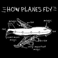 How Planes Fly Aerospace Engineering Aviation Tee Cooling Performance Crew T-Shirt