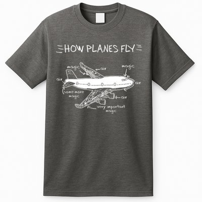 How Planes Fly Aerospace Engineering Aviation Tee T-Shirt