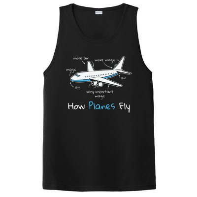 How Planes Fly Aerospace Engineering Design Aviation Gift PosiCharge Competitor Tank