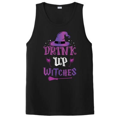 Halloween Party Fun Purple Orange Quote Up Witches Meaningful Gift PosiCharge Competitor Tank