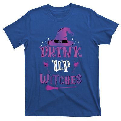 Halloween Party Fun Purple Orange Quote Up Witches Meaningful Gift T-Shirt