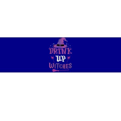 Halloween Party Fun Purple Orange Quote Up Witches Meaningful Gift Bumper Sticker