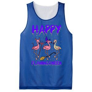 Halloween Pink Flamingo Happy Flamingoween Mummy Witch Gift Mesh Reversible Basketball Jersey Tank