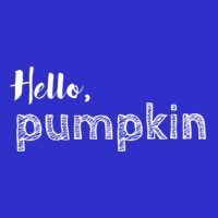Hello Pumpkin Fall Inspired Autumn Gift Zip Tote Bag