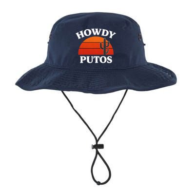 Howdy Putos Funny Cactus Retro Vintage Bucket Hat