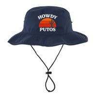 Howdy Putos Funny Cactus Retro Vintage Bucket Hat