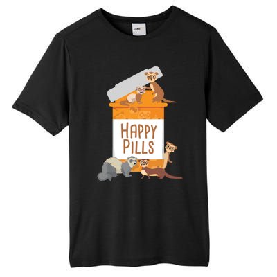 Happy Pills Ferret Zoo Animal Lover Pet Owner Tall Fusion ChromaSoft Performance T-Shirt