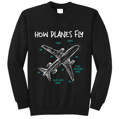 How Planes Fly Aerospace Engineer Aeronautical Engineering Sweatshirt
