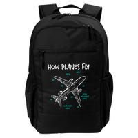 How Planes Fly Aerospace Engineer Aeronautical Engineering Backpack