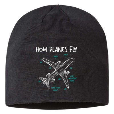How Planes Fly Aerospace Engineer Aeronautical Engineering Sustainable Beanie