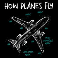 How Planes Fly Aerospace Engineer Aeronautical Engineering Youth Performance Sprint T-Shirt