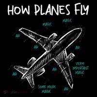 How Planes Fly Aerospace Engineer Aeronautical Engineering Toddler Hoodie
