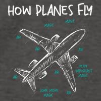 How Planes Fly Aerospace Engineer Aeronautical Engineering Vector Backpack