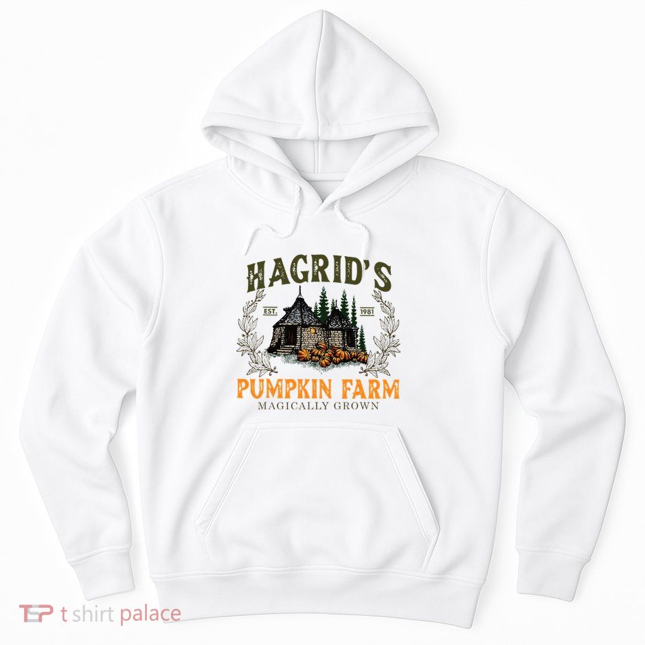 Hagrids Pumpkin Farm Magically Grown Halloween Spooky Season Hoodie