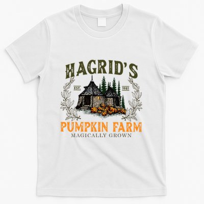 Hagrids Pumpkin Farm Magically Grown Halloween Spooky Season T-Shirt