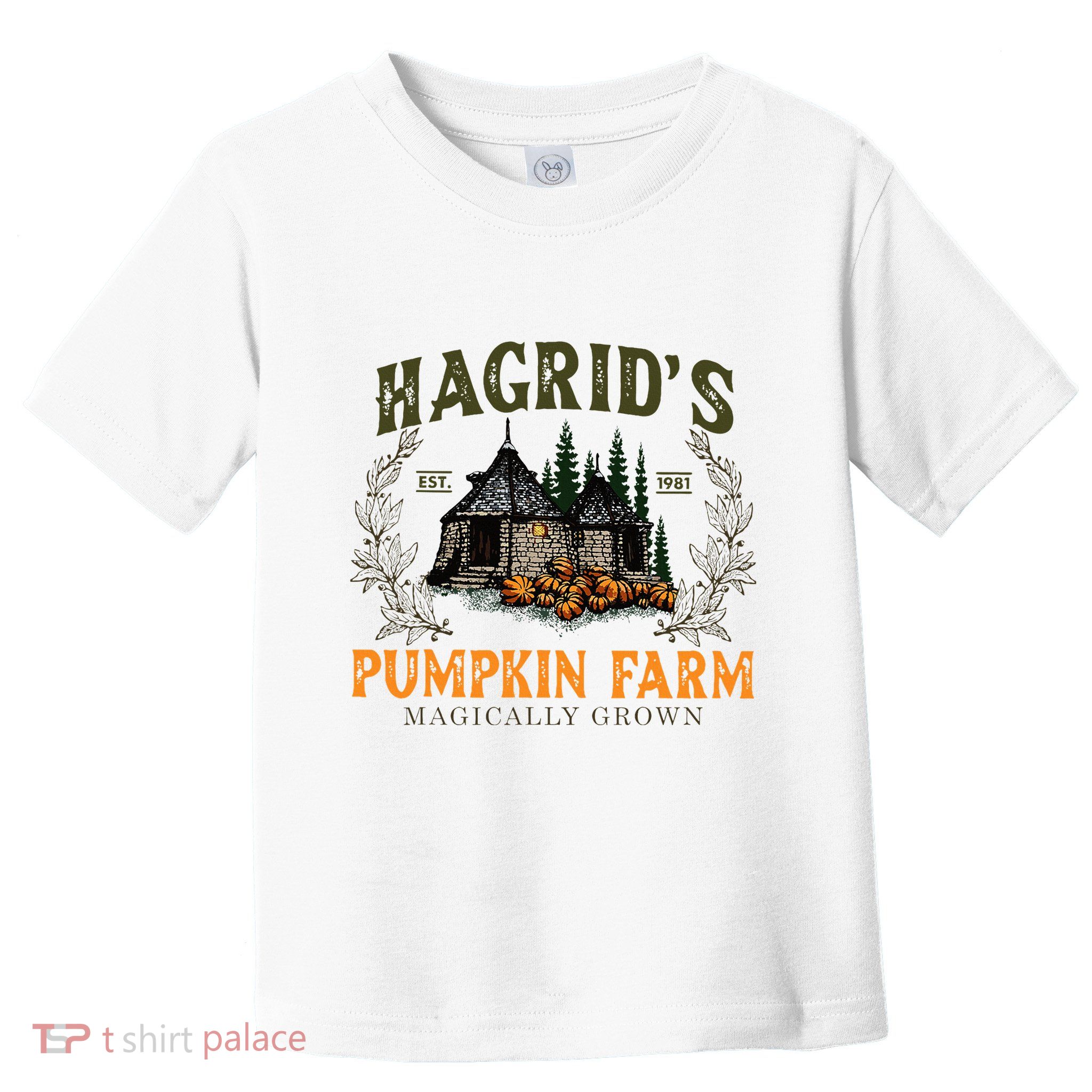 Hagrids Pumpkin Farm Magically Grown Halloween Spooky Season Toddler T-Shirt