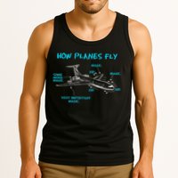 How Planes Fly Funny Aerospace Engineer Engineering T Tank Top
