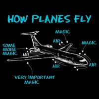 How Planes Fly Funny Aerospace Engineer Engineering T Tank Top