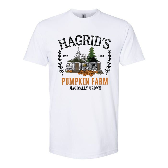 HagridS Pumpkin Farm Thanksgiving 2024 Softstyle CVC T-Shirt