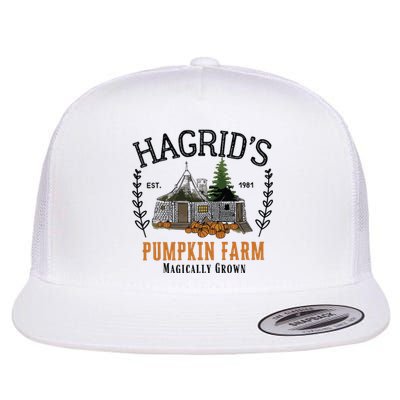 HagridS Pumpkin Farm Thanksgiving 2024 Flat Bill Trucker Hat