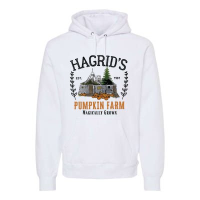 HagridS Pumpkin Farm Thanksgiving 2024 Premium Hoodie