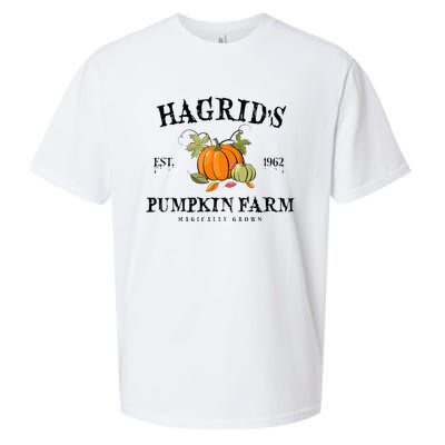 HagridS Pumpkin Farm Fall Autumn Pumpkin Garden Sueded Cloud Jersey T-Shirt