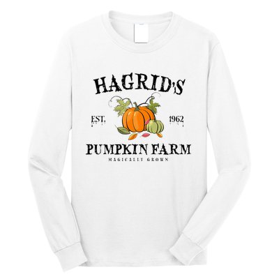 HagridS Pumpkin Farm Fall Autumn Pumpkin Garden Long Sleeve Shirt