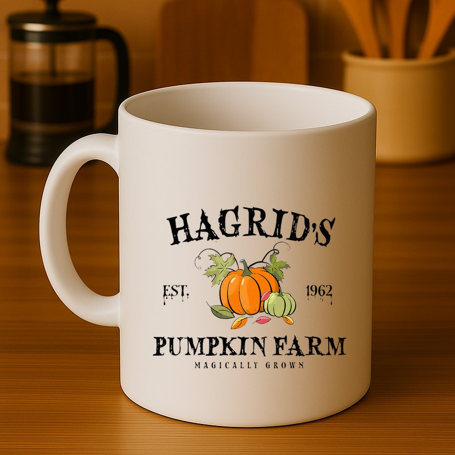 HagridS Pumpkin Farm Fall Autumn Pumpkin Garden Mug
