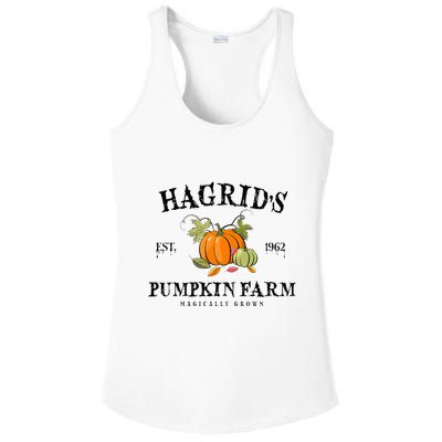 HagridS Pumpkin Farm Fall Autumn Pumpkin Garden Ladies PosiCharge Competitor Racerback Tank