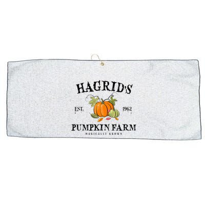 HagridS Pumpkin Farm Fall Autumn Pumpkin Garden Large Microfiber Waffle Golf Towel