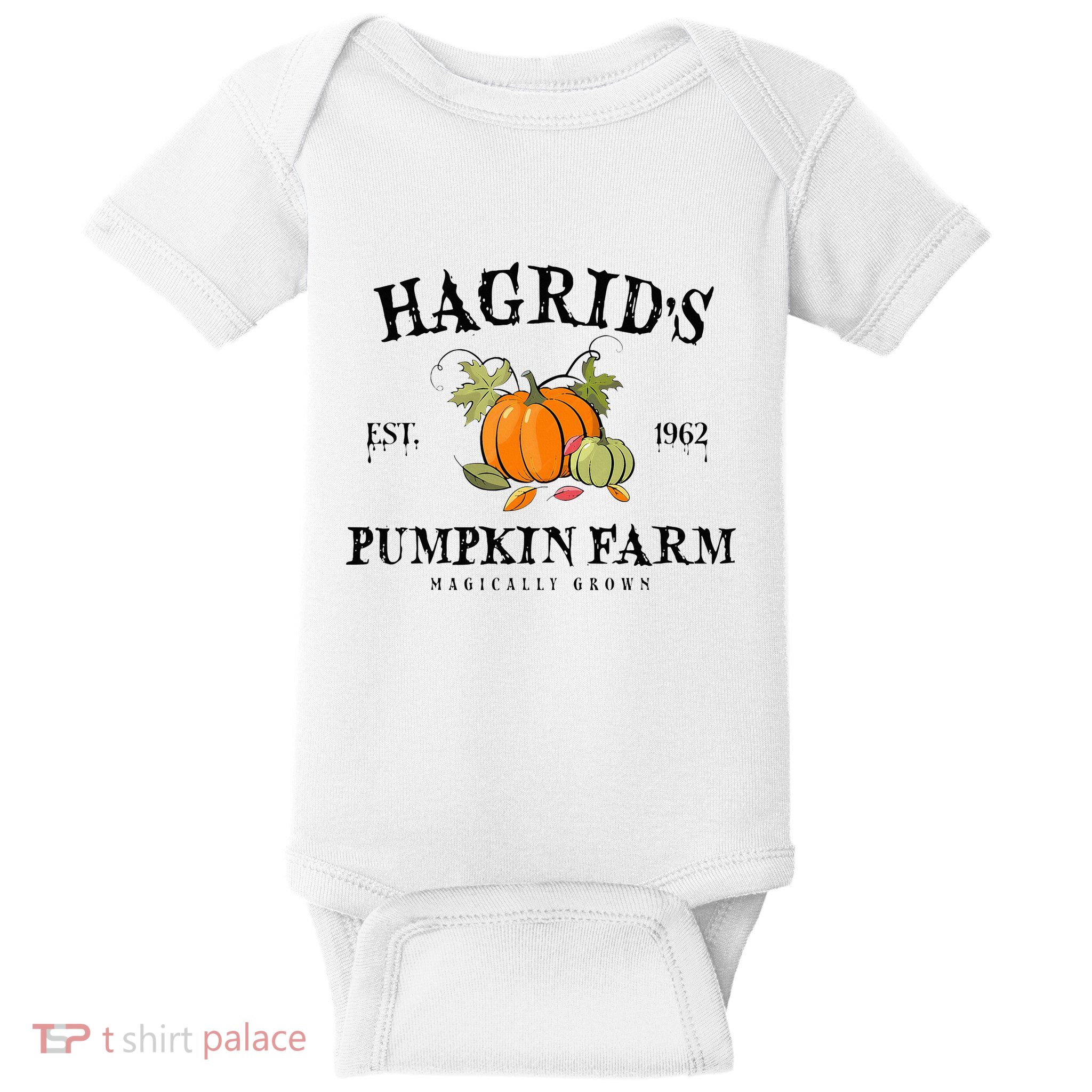HagridS Pumpkin Farm Fall Autumn Pumpkin Garden Baby Bodysuit