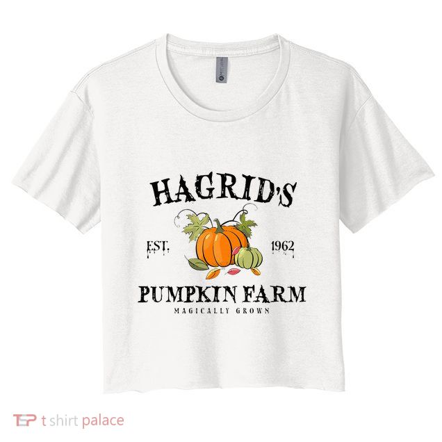 HagridS Pumpkin Farm Fall Autumn Pumpkin Garden Crop Top