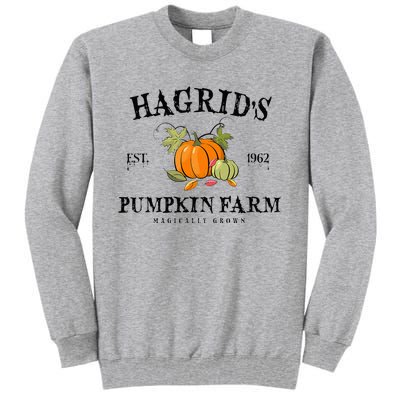 HagridS Pumpkin Farm Fall Autumn Pumpkin Garden Tall Sweatshirt