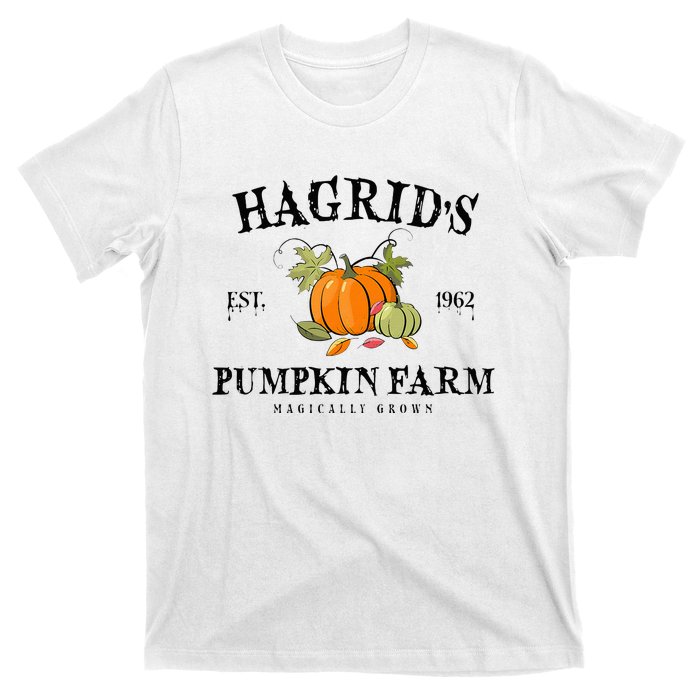 HagridS Pumpkin Farm Fall Autumn Pumpkin Garden T-Shirt