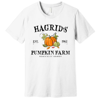 HagridS Pumpkin Farm Fall Autumn Pumpkin Garden Premium T-Shirt