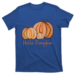 Hello Pumpkin Fall Halloween Graphic T-Shirt