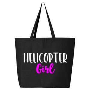 Helicopter Pilot Funny Cute Cute Gift 25L Jumbo Tote