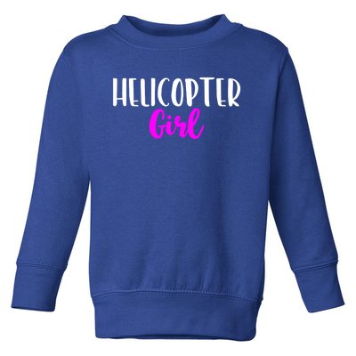 Helicopter Pilot Funny Cute Cute Gift Toddler Sweatshirt