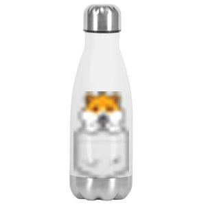 Hamster Pocket Funny Hamster Kawaii Stainless Steel Insulated Water Bottle