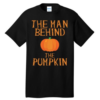 Halloween Pregnancy Funny Pumpkin Dad Costume Tall T-Shirt