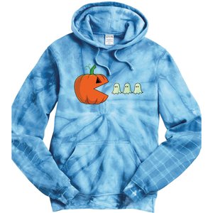 Halloween Pumpkin Funny Ghosts Boy Women Tie Dye Hoodie