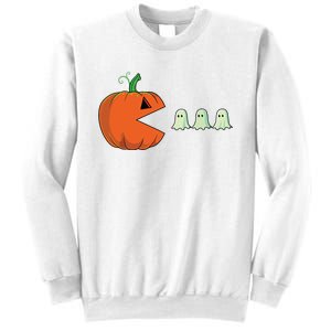 Halloween Pumpkin Funny Ghosts Boy Women Sweatshirt