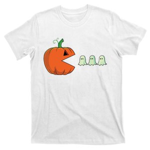 Halloween Pumpkin Funny Ghosts Boy Women T-Shirt