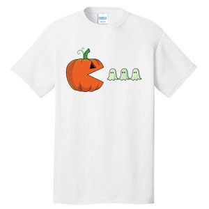 Halloween Pumpkin Funny Ghosts Boy Women Tall T-Shirt