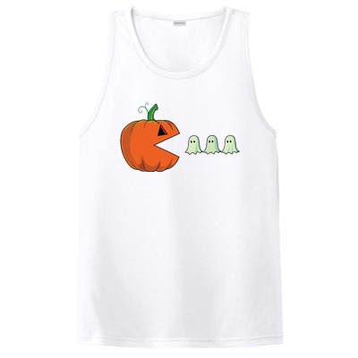 Halloween Pumpkin Funny Ghosts Boy Women PosiCharge Competitor Tank