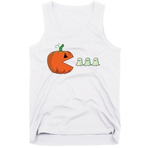 Halloween Pumpkin Funny Ghosts Boy Women Tank Top