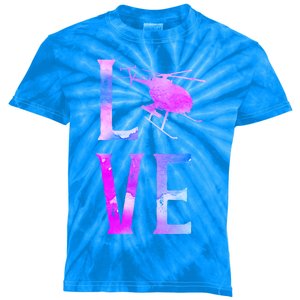 Helicopter Pilot Friend Love Great Gift Kids Tie-Dye T-Shirt