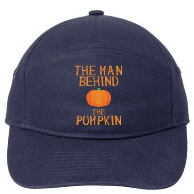 Halloween Pregnancy For Funny Funny Pumpkin Dad Costume 7-Panel Snapback Hat