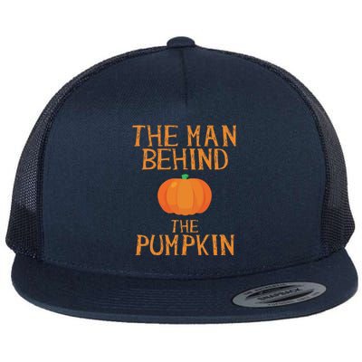 Halloween Pregnancy For Funny Funny Pumpkin Dad Costume Flat Bill Trucker Hat