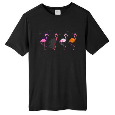 Halloween Pink Flamingo Costume Witch Vampire Mummy Jack Gift Tall Fusion ChromaSoft Performance T-Shirt